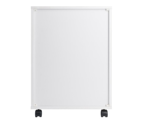 Halifax 5-Drawer Mobile Storage Cabinet, for Home Office, Bedroom, 26', White