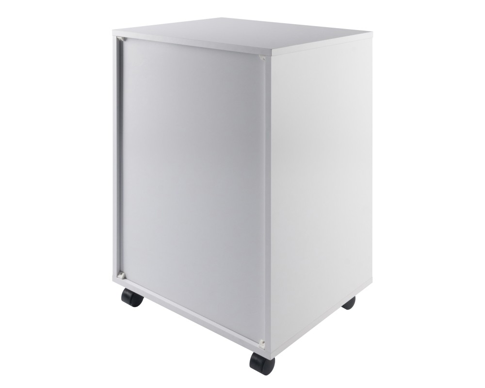 Halifax 5-Drawer Mobile Storage Cabinet, for Home Office, Bedroom, 26', White