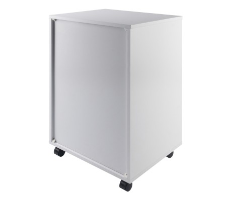 Halifax 5-Drawer Mobile Storage Cabinet, for Home Office, Bedroom, 26', White