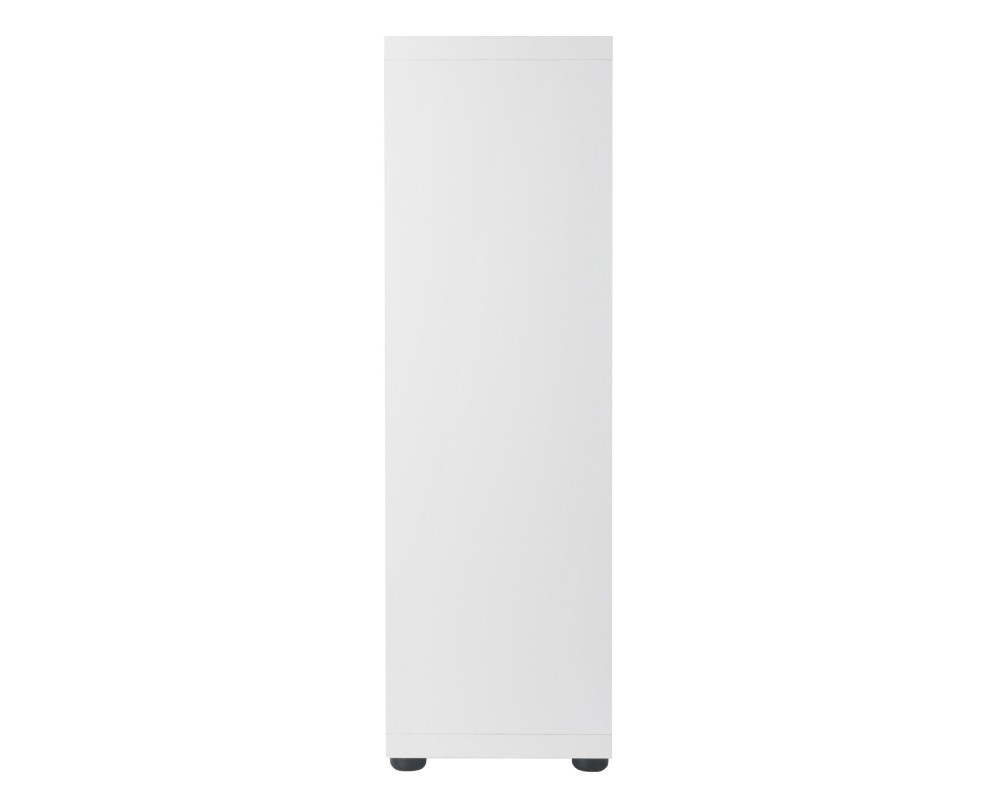 Julian 3x3 Storage 5-Pc Cabinet Set, Beige & White