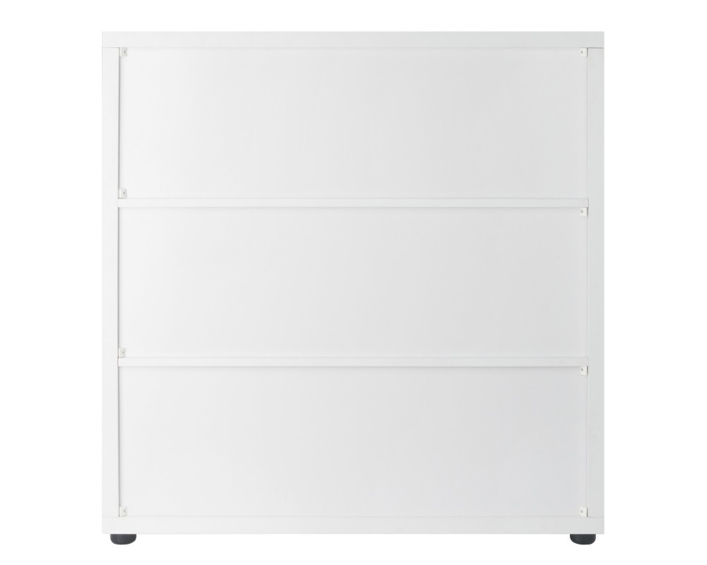Julian 3x3 Storage 5-Pc Cabinet Set, Beige & White