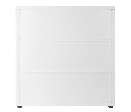 Julian 3x3 Storage 5-Pc Cabinet Set, Beige & White