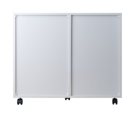 Halifax 5-Drawer, Side Storage Mobile Cabinet, White