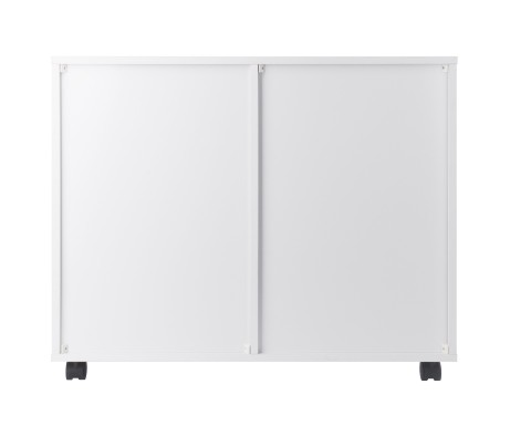 Halifax 6-Drawer Multi-Storage Mobile Cabinet, White
