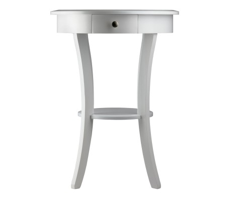 Sasha Accent Table, White