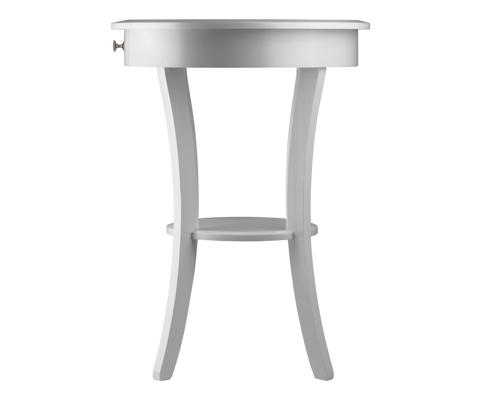 Sasha Accent Table, White
