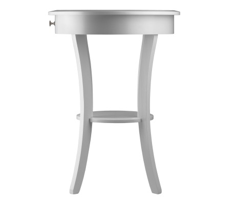Sasha Accent Table, White