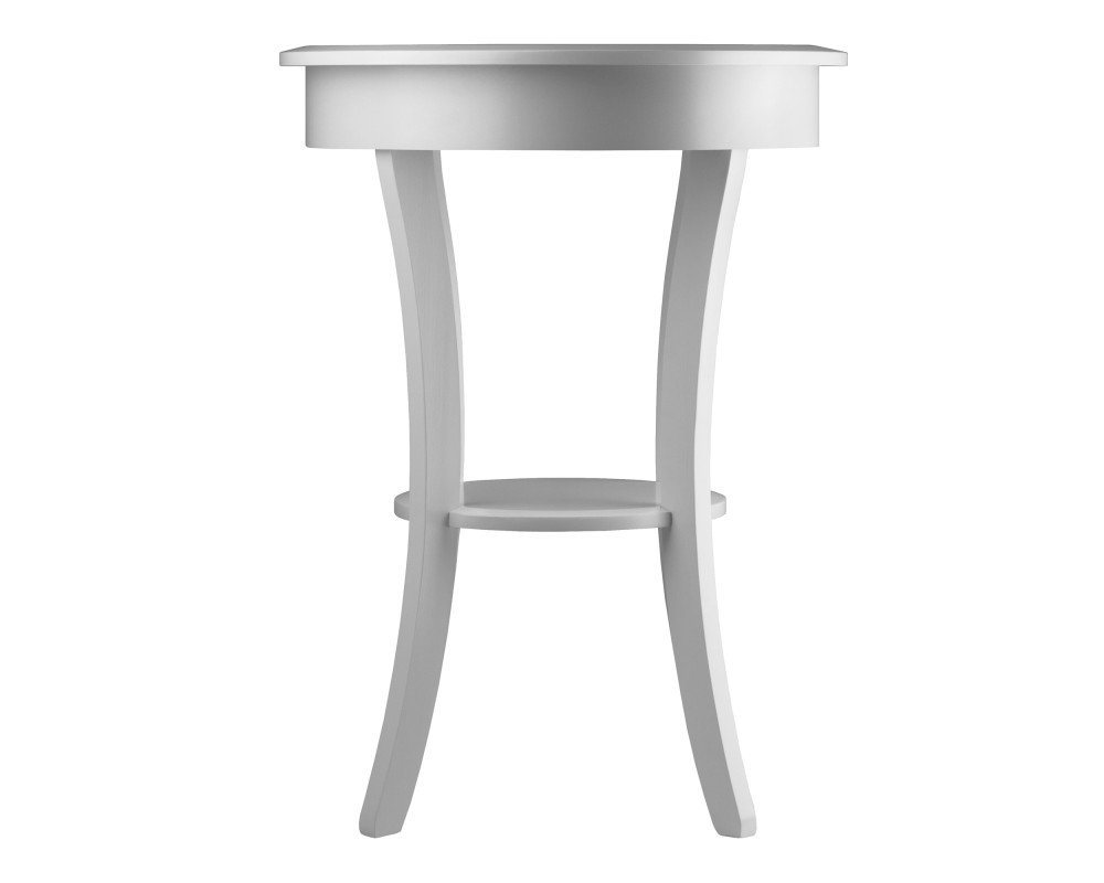 Sasha Accent Table, White