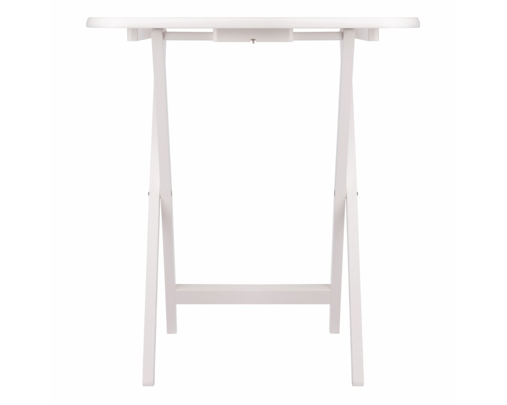 Corbett 2-Pc Oversized Snack Tables, White