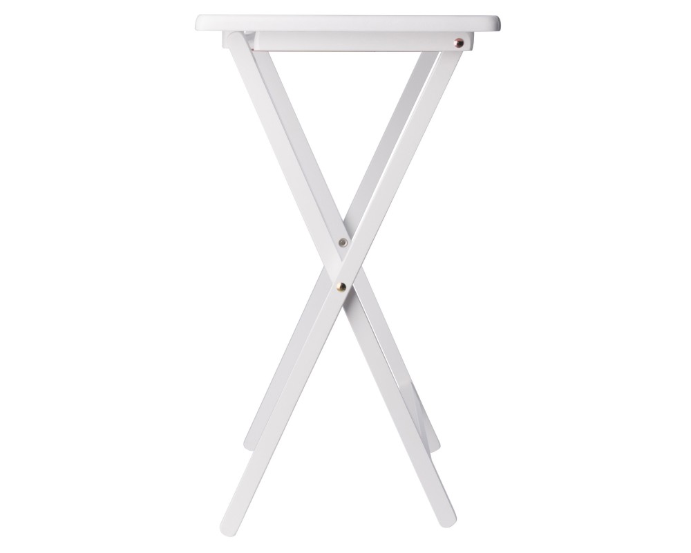 Alex 2-Pc Snack Tables, White