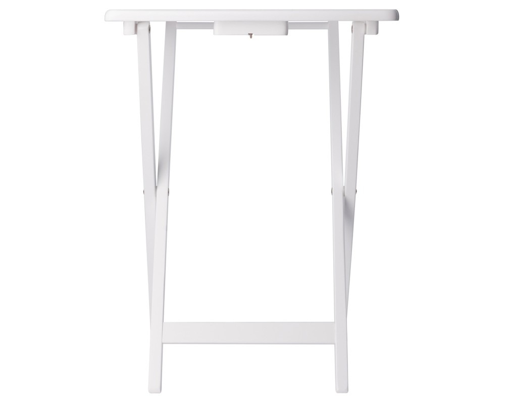 Alex 2-Pc Snack Tables, White