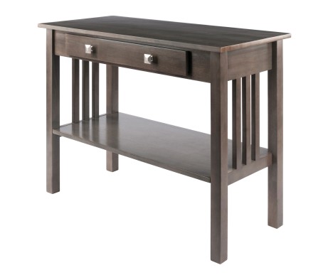 Stafford Console Table, Oyster Gray