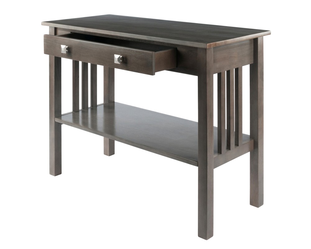 Stafford Console Table, Oyster Gray