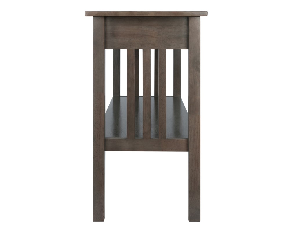 Stafford Console Table, Oyster Gray