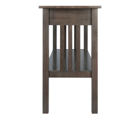 Stafford Console Table, Oyster Gray