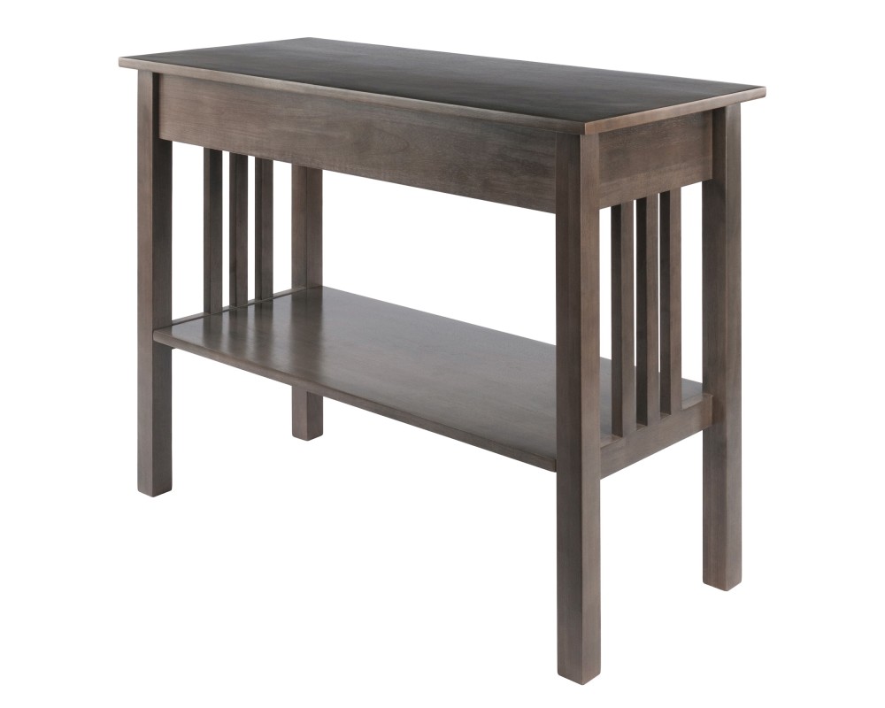 Stafford Console Table, Oyster Gray