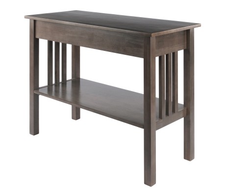 Stafford Console Table, Oyster Gray
