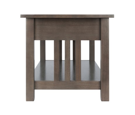 Stafford Coffee Table, Oyster Gray