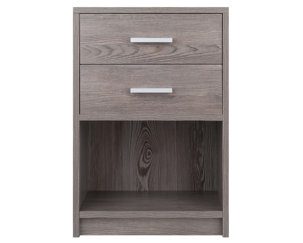 Molina Accent Table, 24 High, 16 Wide, Ash Gray