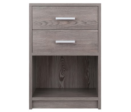 Molina Accent Table, 24 High, 16 Wide, Ash Gray