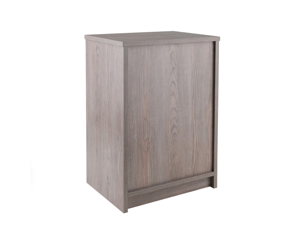 Molina Accent Table, 24 High, 16 Wide, Ash Gray