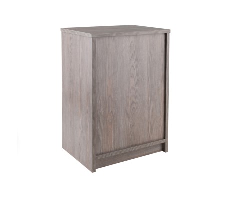 Molina Accent Table, 24 High, 16 Wide, Ash Gray