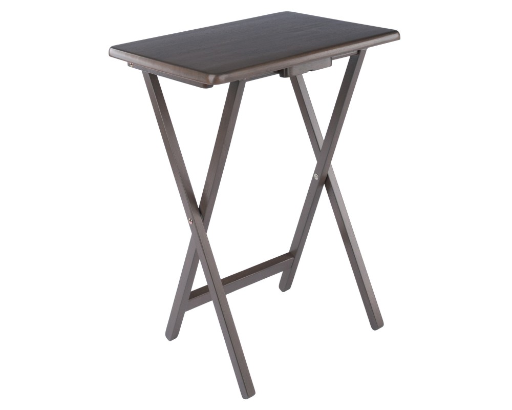 Alex 2-Pc Snack Tables, Oyster Gray