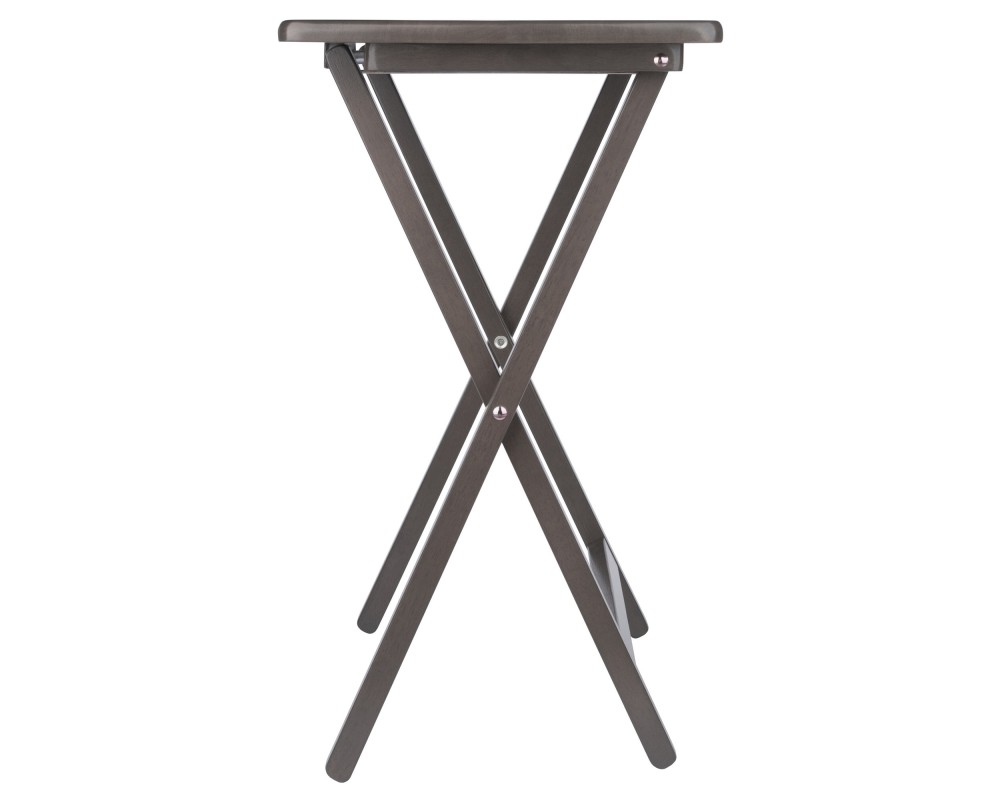 Alex 2-Pc Snack Tables, Oyster Gray