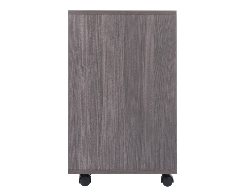 Halifax 5-Drawer Mobile Cabinet, Charcoal