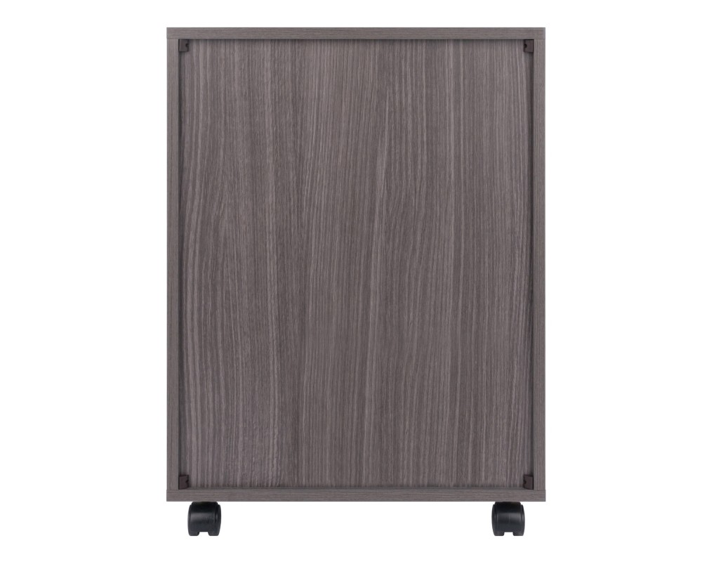 Halifax 5-Drawer Mobile Cabinet, Charcoal