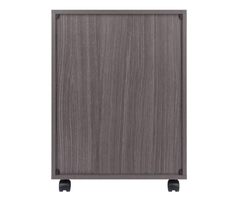 Halifax 5-Drawer Mobile Cabinet, Charcoal