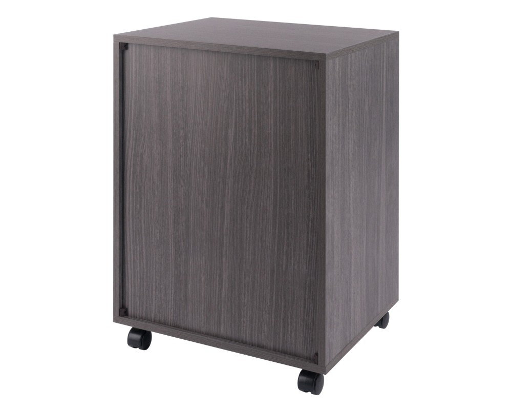 Halifax 5-Drawer Mobile Cabinet, Charcoal