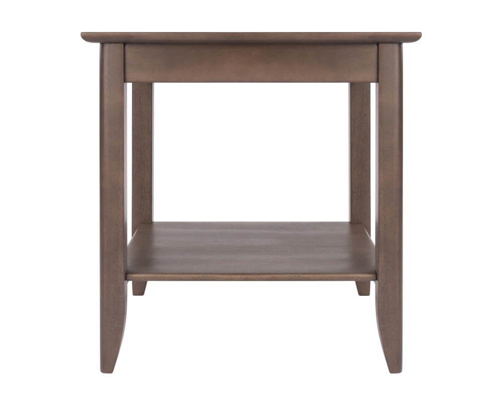 Santino End Table, Oyster Gray