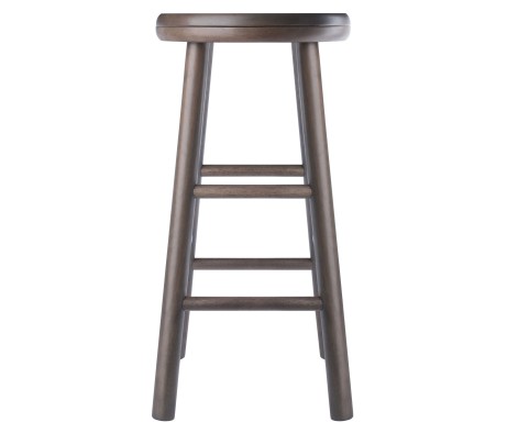 Shelby 2-Pc Swivel Seat Counter Stool Set, Oyster Gray