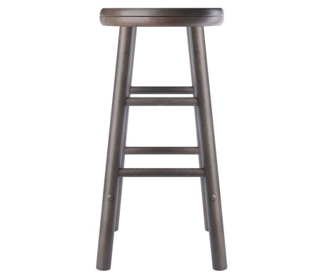 Shelby 2-Pc Swivel Seat Counter Stool Set, Oyster Gray