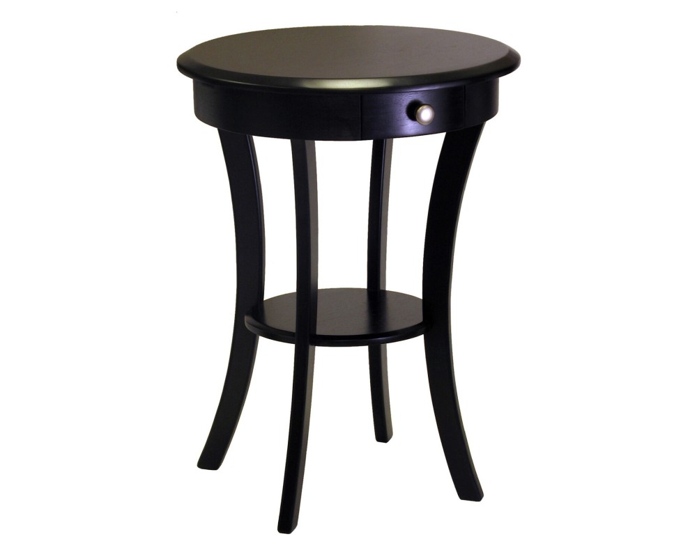 Sasha Accent Table, Black