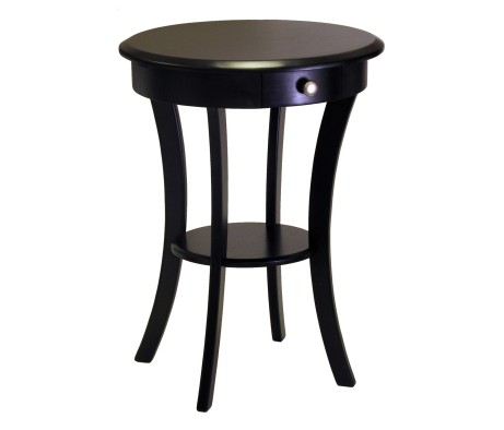 Sasha Accent Table, Black