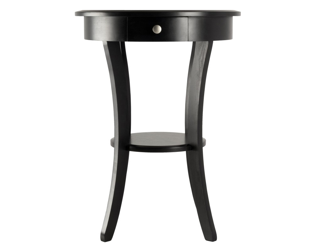 Sasha Accent Table, Black