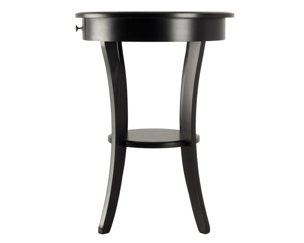 Sasha Accent Table, Black