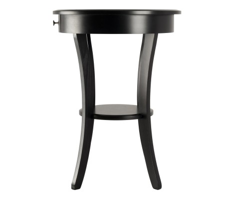Sasha Accent Table, Black