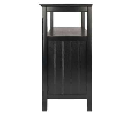 Timber Buffet Cabinet, Black
