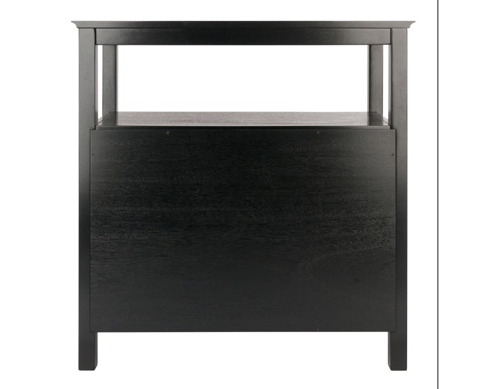 Timber Buffet Cabinet, Black