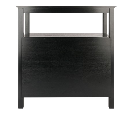Timber Buffet Cabinet, Black