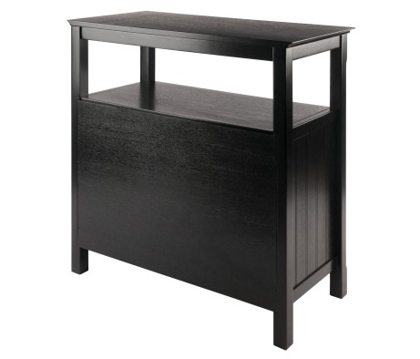 Timber Buffet Cabinet, Black
