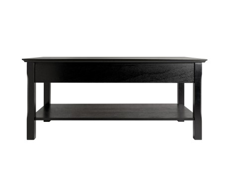 Timber Coffee Table, Black