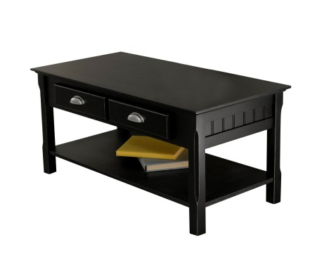 Timber Coffee Table, Black