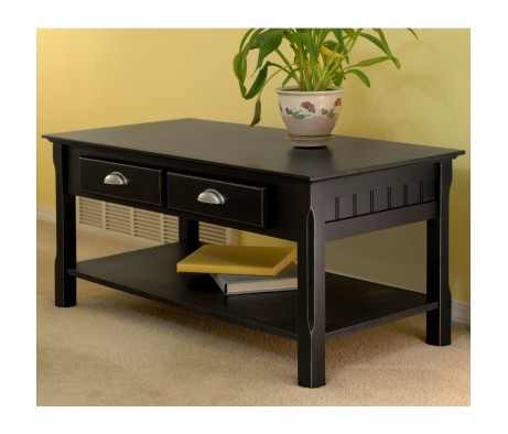 Timber Coffee Table, Black