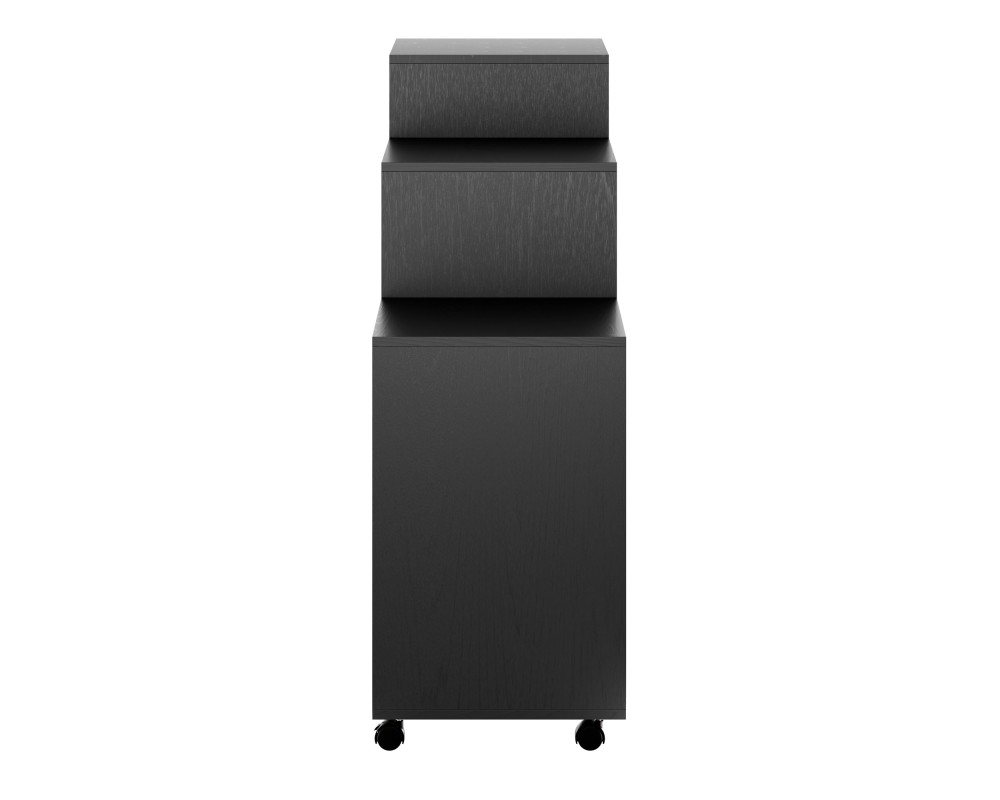 Halifax 3-Pc Multi-Drawer Storage Cabinet Set, Black