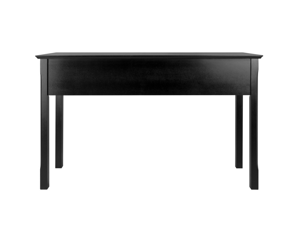 Timber Console Table, Black