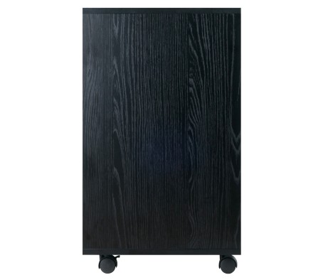 Halifax 5-Drawer, Side Storage Mobile Cabinet 20630, Black